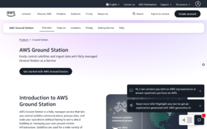 AWS Ground Station homepage