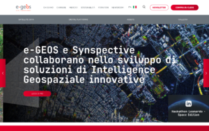 e-GEOS homepage