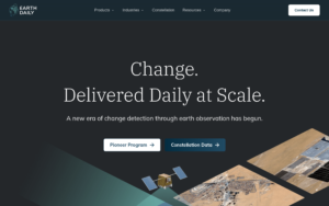EarthDaily Analytics homepage