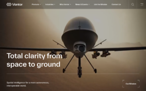 Vantor homepage