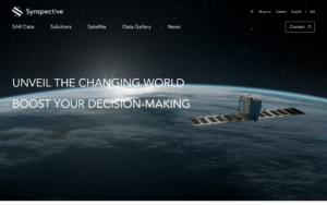 Synspective homepage